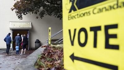 A party needs at least 170 seats in the 338-seat House of Commons in Canada to qualify as a majority government. (Bloomberg) A party needs at least 170 seats in the 338-seat House of Commons in Canada to qualify as a majority government. (Bloomberg)