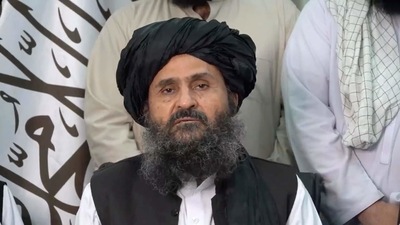 Mullah Baradar is the deputy prime minister of the interim cabinet the Taliban announced recently and is also the co-founder of the Taliban. (Reuters Photo)