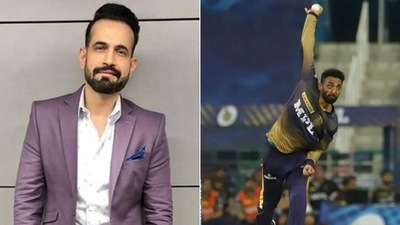 Irfan Pathan explains why Chakravarthy can be a 'huge X-factor' for team India in T20 WC (HT Collage)