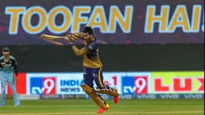 KKR's Ventakesh Iyer (IPL)