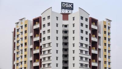 One of the projects of DS Kulkarni Developers Limited in Pune. Bombay High Court grants bail to DS Kulkarni’s sister-in-law Anuradha Purandare in the cheating case of thousands of investors in the companies owned by the Pune-based realtor and his wife Hemanti Kulkarni. (HT FILE) One of the projects of DS Kulkarni Developers Limited in Pune. Bombay High Court grants bail to DS Kulkarni’s sister-in-law Anuradha Purandare in the cheating case of thousands of investors in the companies owned by the Pune-based realtor and his wife Hemanti Kulkarni. (HT FILE)