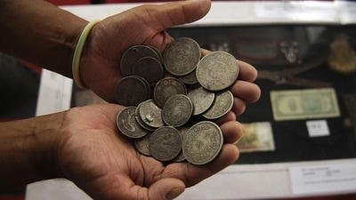 Coins began in circulation around 800 BC, indicating a systematic history of currency. (Photo for representative use) Coins began in circulation around 800 BC, indicating a systematic history of currency. (Photo for representative use)