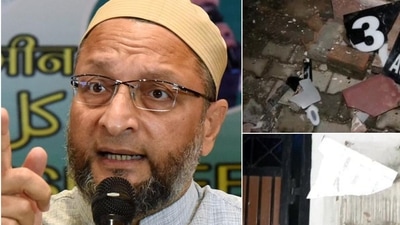 Owaisi recently launched AIMIM’s poll campaign from Ayodhya for the 2022 UP Assembly elections where he had invoked the demolition of Babri Masjid. (ANI)