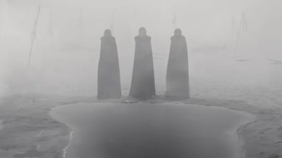 The Three Witches in the trailer for The Tragedy of Macbeth. The Three Witches in the trailer for The Tragedy of Macbeth.