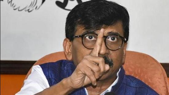 Shiv Sena MP Sanjay Raut attacked the UP government over the death of Mahant Narendra Giri’s in Prayagraj. (PTI Photo/File/Representative use)