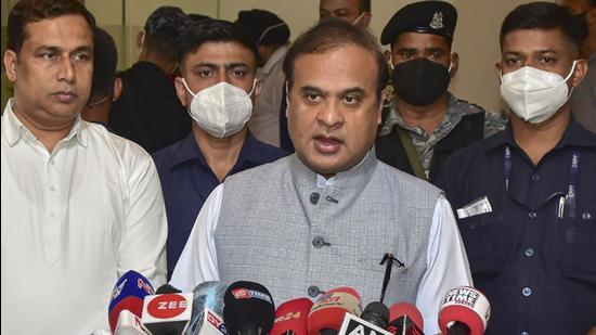 Assam chief minister Himanta Biswa Sarma said state will soon launch Mission Basundhara to help residents address several land-related issues. (PTI Photo)