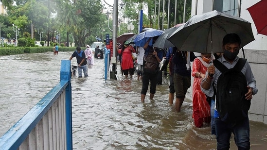Treatment of patients at a few hospitals in Kolkata including the state-run SSKM Medical College and Hospital were badly affected while life-saving drugs at the Calcutta School of Tropical Medicine were damaged as rainwater flooded portions of the medical establishments on Monday, officials said.(ANI)