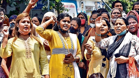 The Dalit girl was found dead in a crematorium near Purani Nangal village on August 1, sparking protests by activists and politicians. The Dalit girl was found dead in a crematorium near Purani Nangal village on August 1, sparking protests by activists and politicians.