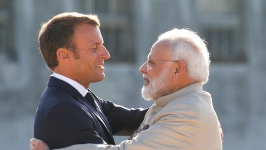 PM Modi and Macron also expressed serious concerns over the ongoing political and humanitarian crisis in Afghanistan.(Reuters) PM Modi and Macron also expressed serious concerns over the ongoing political and humanitarian crisis in Afghanistan.(Reuters)