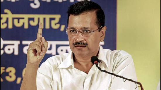 Delhi chief minister Arvind Kejriwal announced a monthly income support of <span class='webrupee'>₹</span>3,000 for unemployed youths in Goa till they land jobs. (PTI)