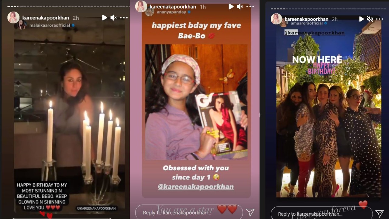 A &nbsp;glimpse of Kareena's posts.