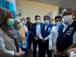 WHO chief Tedros Adhanom Ghebreyesus during his visit to Afghanistan. WHO chief Tedros Adhanom Ghebreyesus during his visit to Afghanistan.