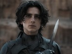 Timothee Chalamet in a still from Dune. Timothee Chalamet in a still from Dune.