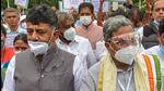 Karnataka Congress leader Siddaramaiah added that this land was given to the Centre for Educational and Social Studies (CESS) to set up Chanakya University for <span class='webrupee'>₹</span>50 crore. (PTI) Karnataka Congress leader Siddaramaiah added that this land was given to the Centre for Educational and Social Studies (CESS) to set up Chanakya University for <span class='webrupee'>₹</span>50 crore. (PTI)