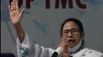 West Bengal chief minister and TMC supremo Mamata Banerjee at her first public meeting for the Bhowanipore assembly by-election at Ekbalpur in Kolkata on Wednesday. (SAMIR JANA/HT PHOTO.) West Bengal chief minister and TMC supremo Mamata Banerjee at her first public meeting for the Bhowanipore assembly by-election at Ekbalpur in Kolkata on Wednesday. (SAMIR JANA/HT PHOTO.)