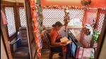 An attendant takes stock of supplies inside a mobile toilet on a bus at a public park in Pune. The project, launched in 2016 by entrepreneurs, has 11 mobile washrooms, which are on average used by more 200 women daily. (File photo) An attendant takes stock of supplies inside a mobile toilet on a bus at a public park in Pune. The project, launched in 2016 by entrepreneurs, has 11 mobile washrooms, which are on average used by more 200 women daily. (File photo)
