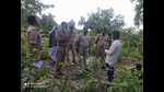 Police quiz locals on location (HT Photo) Police quiz locals on location (HT Photo)