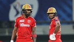 Punjab Kings KL Rahul and Mayank Agarwal during the IPL.(ANI) Punjab Kings KL Rahul and Mayank Agarwal during the IPL.(ANI)