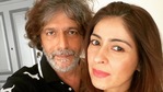 Bhavana and Chunky Panday pose for a selfie. Bhavana and Chunky Panday pose for a selfie.