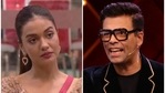 Divya Agarwal got into an argument with Karan Johar in the first Sunday Ka Vaar episode of Bigg Boss OTT. Divya Agarwal got into an argument with Karan Johar in the first Sunday Ka Vaar episode of Bigg Boss OTT.