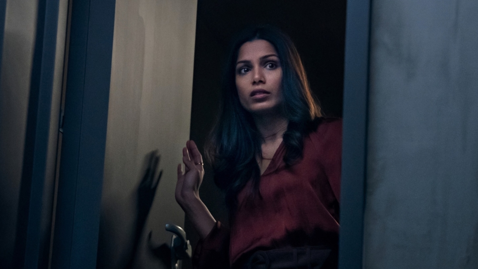 Intrusion movie review: Insipid Netflix thriller doesn&#39;t do justice to  Freida Pinto, Logan Marshall-Green&#39;s performances | Hollywood - Hindustan  Times
