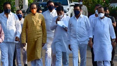 The three-member ward system introduced by the Maha Vikas Aghadi (MVA) government is likely to help three parties - Shiv Sena, NCP and Congress – during seat-sharing arrangements if they decide to fight the upcoming polls together (HT PHOTO) The three-member ward system introduced by the Maha Vikas Aghadi (MVA) government is likely to help three parties - Shiv Sena, NCP and Congress – during seat-sharing arrangements if they decide to fight the upcoming polls together (HT PHOTO)