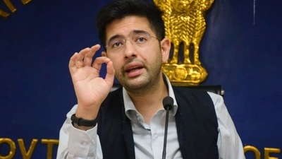 AAP spokesperson Raghav Chadha said that if the BJP wants to fight the AAP, it should do so with Arvind Kejriwal's "politics of work". (ANI file photo) AAP spokesperson Raghav Chadha said that if the BJP wants to fight the AAP, it should do so with Arvind Kejriwal's "politics of work". (ANI file photo)