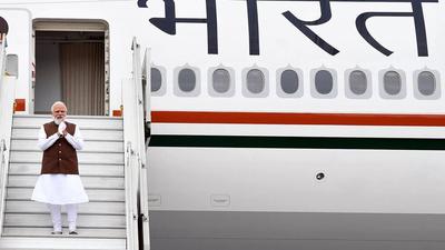 Prime Minister Narendra Modi leaves for USA from New Delhi on Wednesday. (ANI/PIB) Prime Minister Narendra Modi leaves for USA from New Delhi on Wednesday. (ANI/PIB)