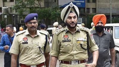 A 2004-batch IPS officer, Bhullar, was formerly posted as the deputy inspector general of police, Ludhiana range (HT Photo) A 2004-batch IPS officer, Bhullar, was formerly posted as the deputy inspector general of police, Ludhiana range (HT Photo)