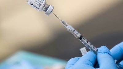 UK’s top medical officers had recommended a single dose of the vaccine to all children in the age group 12 to 15. (AFP) UK’s top medical officers had recommended a single dose of the vaccine to all children in the age group 12 to 15. (AFP)