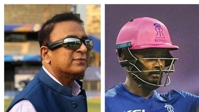 Sunil Gavaskar and Sanju Samson collage. (File/IPL) Sunil Gavaskar and Sanju Samson collage. (File/IPL)