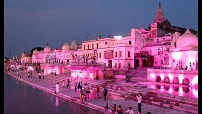 The temple is built on the private property of one Anand Kumar Singh, who is a descendent of a royal family of Ayodhya. (HT File photo) The temple is built on the private property of one Anand Kumar Singh, who is a descendent of a royal family of Ayodhya. (HT File photo)