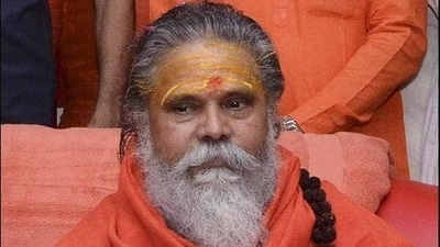Earlier in the day, Prayagraj chief judicial magistrate Harendra Kumar sent Anand Giri and Aadya Tiwari to 14 days’ judicial custody while a third accused -- Tiwari’s son Sandeep -- was arrested. Earlier in the day, Prayagraj chief judicial magistrate Harendra Kumar sent Anand Giri and Aadya Tiwari to 14 days’ judicial custody while a third accused -- Tiwari’s son Sandeep -- was arrested.