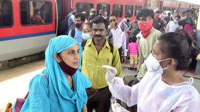 About 22 passengers, who had tested positive in the rapid antigen test, are still untraceable as they had given incorrect addresses and mobile numbers. (Anshuman Poyrekar/HT PHOTO/Representative Photo) About 22 passengers, who had tested positive in the rapid antigen test, are still untraceable as they had given incorrect addresses and mobile numbers. (Anshuman Poyrekar/HT PHOTO/Representative Photo)