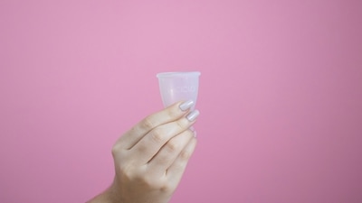 Great for heavy flow: It might look small but it has greater capacity than even the most absorbent tampon. You can wear the cup for up to 12 hours, depending on your flow. (Unsplash) Great for heavy flow: It might look small but it has greater capacity than even the most absorbent tampon. You can wear the cup for up to 12 hours, depending on your flow. (Unsplash)
