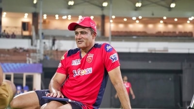 Punjab Kings coach Anil Kumble. (Punjab Kings) Punjab Kings coach Anil Kumble. (Punjab Kings)