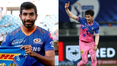 Kartik Tyagi was floored by Jasprit Bumrah's gesture. (Twitter) Kartik Tyagi was floored by Jasprit Bumrah's gesture. (Twitter)