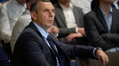 Sergiy Shefir escaped the assassination attempt, but his driver was ‘seriously injured’ in the incident. (Photo by Handout / UKRAINIAN PRESIDENTIAL PRESS SERVICE / AFP) Sergiy Shefir escaped the assassination attempt, but his driver was ‘seriously injured’ in the incident. (Photo by Handout / UKRAINIAN PRESIDENTIAL PRESS SERVICE / AFP)