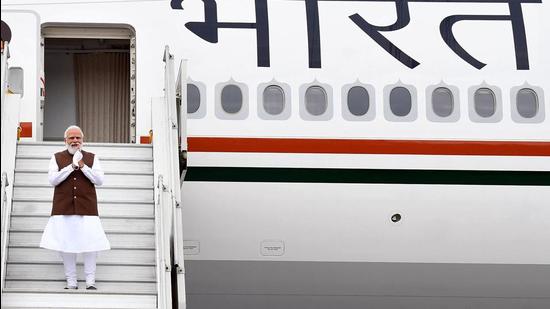 Prime Minister Narendra Modi leaves for USA from New Delhi on Wednesday. (ANI/PIB)