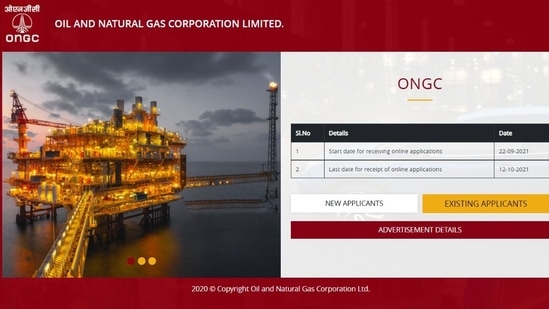 ONGC recruitment 2021: Apply for 313 vacancies, check details here ONGC recruitment 2021: Apply for 313 vacancies, check details here