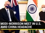 PM Modi held a bilateral meeting with Australian counterpart Scott Morrison in USA (Twitter)