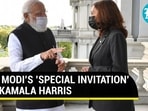 PM Modi held a meeting with US VP Kamala Harris on the first day of his US trip (Twitter)