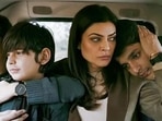 Sushmita Sen in a still from the web series Aarya. Sushmita Sen in a still from the web series Aarya.