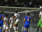 ATKMB (in white) defending against Uzbekistan's Nasaf in their 6-0 loss Credit ATKMB(Twitter) ATKMB (in white) defending against Uzbekistan's Nasaf in their 6-0 loss Credit ATKMB(Twitter)