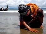 After the crackdown by the Myanmar military more than 730,000 Rohingya Muslims fled the country to neighbouring countries like Bangladesh After the crackdown by the Myanmar military more than 730,000 Rohingya Muslims fled the country to neighbouring countries like Bangladesh