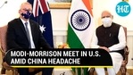 PM Modi held a bilateral meeting with Australian counterpart Scott Morrison in USA (Twitter) PM Modi held a bilateral meeting with Australian counterpart Scott Morrison in USA (Twitter)