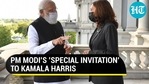 PM Modi held a meeting with US VP Kamala Harris on the first day of his US trip (Twitter) PM Modi held a meeting with US VP Kamala Harris on the first day of his US trip (Twitter)