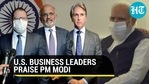 American business leaders praised PM Modi after a meeting in Washington, DC (Agencies) American business leaders praised PM Modi after a meeting in Washington, DC (Agencies)