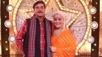 Shatrughan Sinha with Poonam Sinha on Indian Idol 12. Shatrughan Sinha with Poonam Sinha on Indian Idol 12.