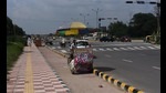 The cycle tracks are being developed as part of measures to improve non-motorised transportation in the city, identified as a mobility concern in the comprehensive mobility management plan (CMMP) of the GMDA approved last December. Three phases of the project are expected to be completed by 2035. (Vipin Kumar/HT PHOTO) The cycle tracks are being developed as part of measures to improve non-motorised transportation in the city, identified as a mobility concern in the comprehensive mobility management plan (CMMP) of the GMDA approved last December. Three phases of the project are expected to be completed by 2035. (Vipin Kumar/HT PHOTO)